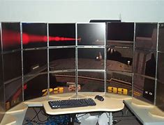 Image result for Three Monitor Gaming Setup