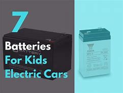 Image result for Kids Electric Car Battery