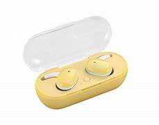 Image result for Yellow Earbuds