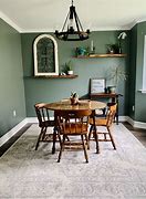 Image result for Green Paint Colors for Dining Room