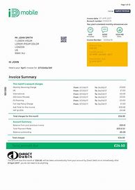 Image result for Cell Phone Bill Template