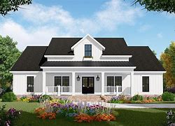 Image result for Square Farmhouse Plans
