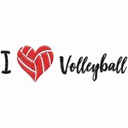 Image result for I Love Volleyball