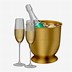 Image result for Champagne Bottle and Glass Clip Art