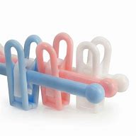 Image result for Baby Clothes Hangers with Clips