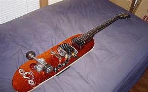 Image result for Guitar with Globe