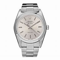 Image result for Rolex Oyster Perpetual Silver Dial 78350 34Mm