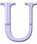 Image result for Purple Letter U