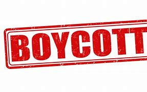Image result for Boycott Cartoon