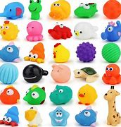 Image result for Sea Animal Rubber Bath Toys