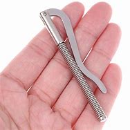 Image result for Blank Flat Metal Spring Clips