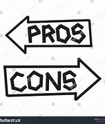 Image result for Pros vs Cons Arrows