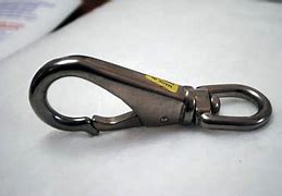 Image result for Stainless Steel Swivel Panic Snaps