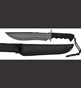 Image result for Black Hunting Knife