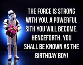 Image result for Star Wars Happy Birthday Greetings