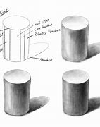 Image result for Cylinder Drawing Shading
