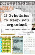 Image result for Organized Schedule