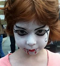 Image result for Scary Vampire Face Painting