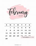 Image result for Cute February Calendar