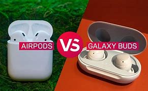 Image result for AirPods vs Galaxy Buds