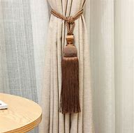 Image result for Tassel Curtain Tie Backs