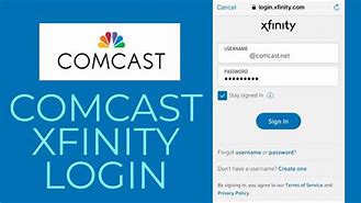 Image result for Xfinity Home App Login Screen