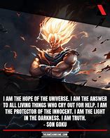 Image result for DBZ Inspirational Quotes