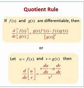 Image result for Quotient Theorem