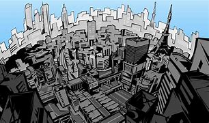 Image result for Persona 5 City Background Black