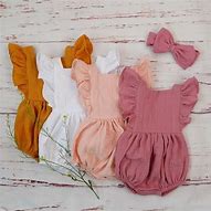 Image result for Baby Girl Romper Outfits