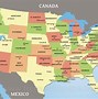 Image result for Map with States On It