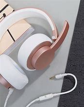 Image result for Cute Rose Gold Headphones