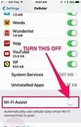 Image result for iOS Wi-Fi Assist