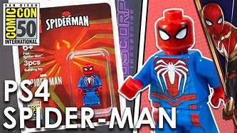 Image result for LEGO Spider-Man PS4 Minifigure