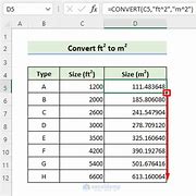 Image result for How to Convert M2 to Sq FT