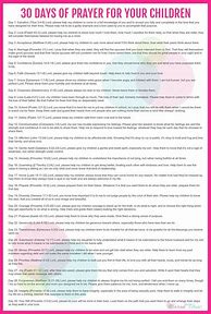 Image result for 30-Day Prayer for My Child
