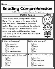 Image result for 1st Grade Reading Skills Worksheets
