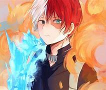 Image result for Anime Blue Fire Outlin