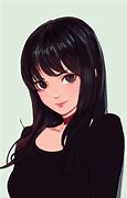 Image result for Anime Girl Black Aesthetic