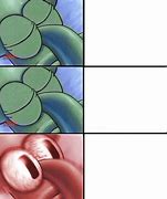 Image result for Squidward Waking Up Meme