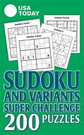 Image result for USA Today Daily Sudoku Puzzle
