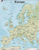 Image result for Europe Physical Map Labeled