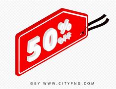 Image result for 50 Percent Off Red