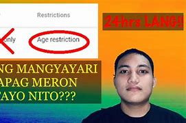 Image result for Age Restriction Notice