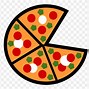 Image result for Black and White Italian Pizza Slice Clip Art