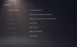 Image result for PS5 System Software Update