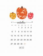 Image result for Calendar Oct Wall