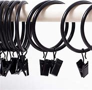 Image result for 2 Inch Curtain Rings with Clips