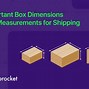 Image result for Common Shipping Box Sizes