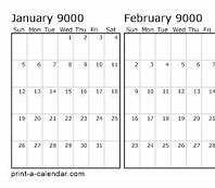 Image result for 9000 Calendar